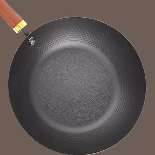 炊大皇一人食小铁锅迷你炒锅煎锅宝宝辅食锅家用炒菜锅无涂层28cm - 图2