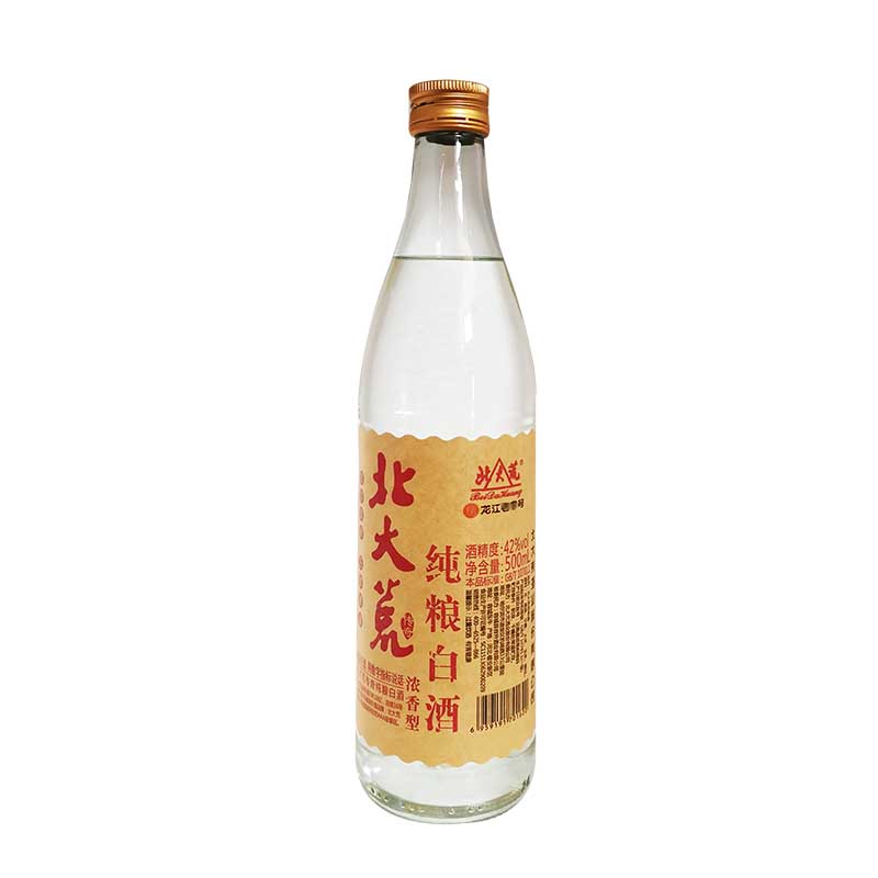 6瓶价北大荒传奇纯粮酒 42度浓香型纯粮酒北大荒白酒 500mlx6瓶-图3