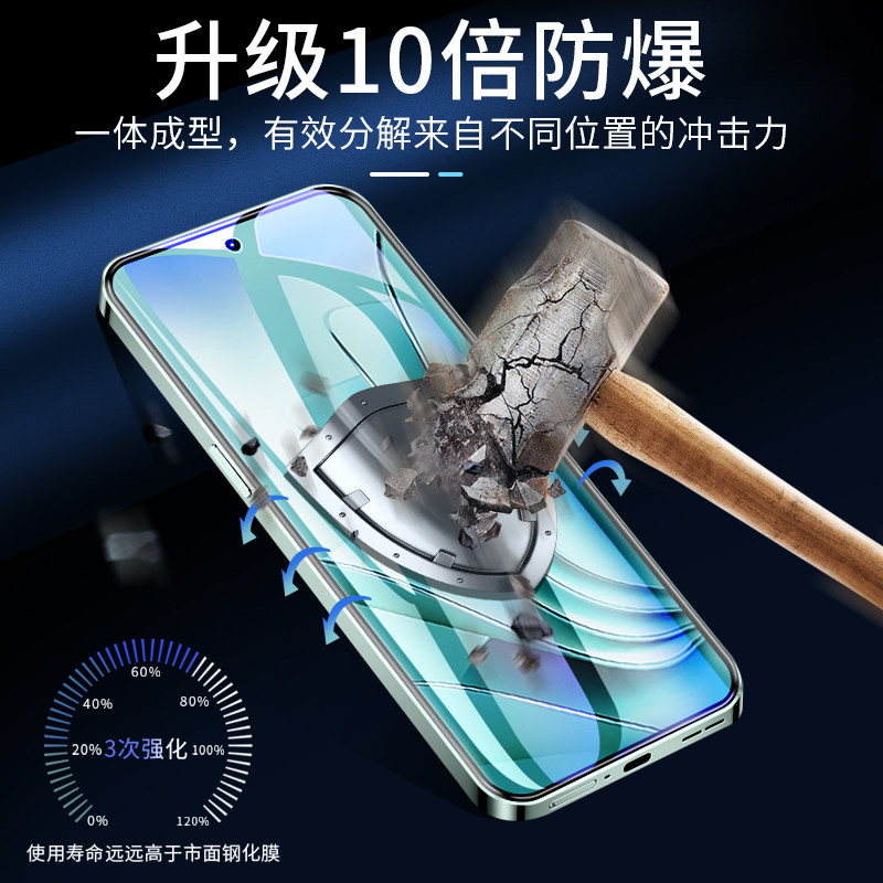 适用一加ace2v钢化膜1加ace3v防窥膜1+acepro全屏oneplusace3v手机acev2防窥aec2竞速aecpro版aecpor贴膜ac2v - 图0