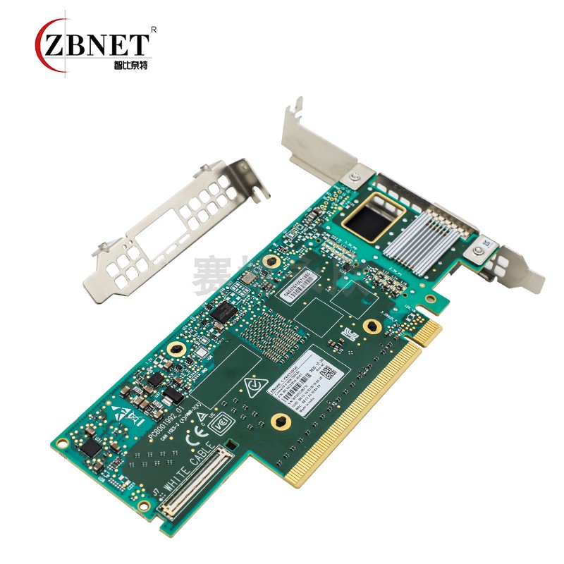 智比奈特 ZBNET 200G网卡MCX653106A-HDAT HDR IB(200Gb/s) MCX653105A-HDAT Mellanox迈络思芯片 200GIB卡-图2