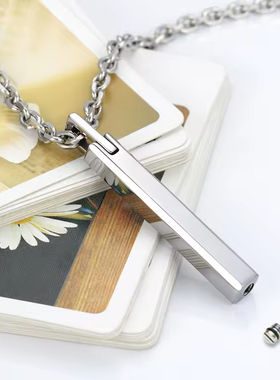 宠物纪念定制项链骨灰吊坠纪念品