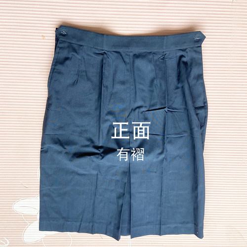 正品保真92短裙中长裙职业制式裙复古裙演出影视道具女兵军迷纪念 - 图0