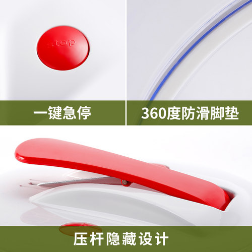 麦能蔬菜脱水器水果沙拉甩水神器商用甩干机手摇沥水洗菜篮 - 图3
