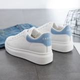 Универсальная спортивная белая обувь для отдыха, туфли на платформе, кроссовки, 2020 года, осенняя, тренд сезона, популярно в интернете