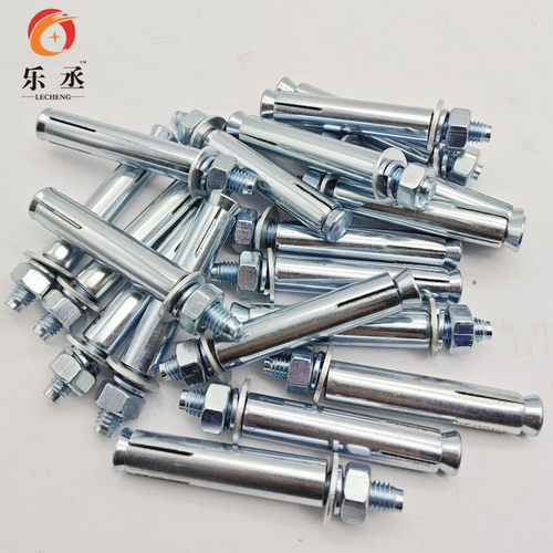 整盒 镀锌加长超长金属铁膨胀螺丝大全拉爆M6M8M10M12M16M20mm - 图0