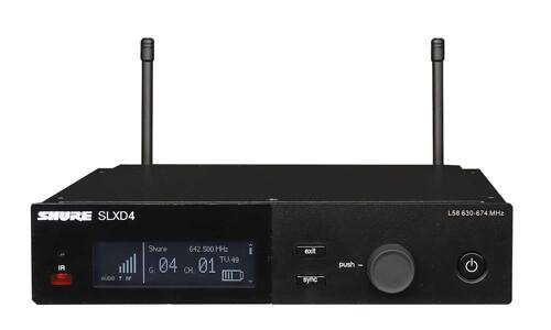 Shure/舒尔 SLXD4DBETA58A一拖一 舞台无线手持话筒 数字麦克风 - 图2