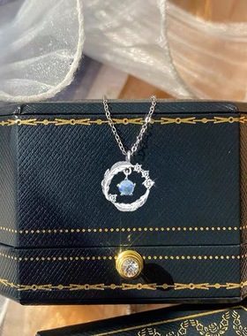 浅羽温柔仙气中国风网红同款小香风ins学生闺蜜项链女二人款