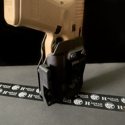哈格Holster Glock枪套带TLR-7 IWB隐藏 适用17/18/19/26/43/45 - 图2