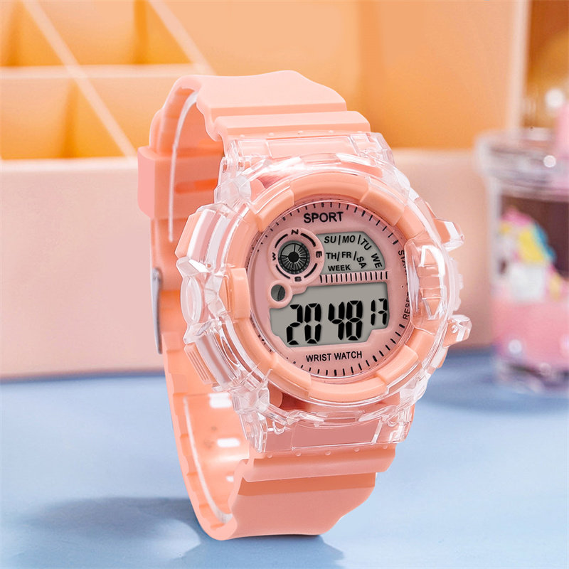 ins风独角兽儿童手表男生女孩初高中小学生党防水夜光运动电子表,淘宝优惠券,粉丝福利购,淘宝优惠卷