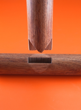 圆柱丁字结合榫丁字榫卯结构模型传统木工坊装饰小学创客木艺课程