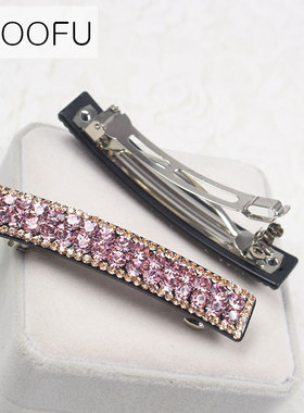 blingbling水晶发夹高档钻大号