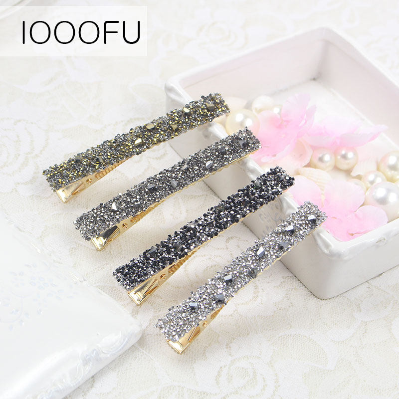 bling少女网红侧边韩国甜美刘海夹 旺千福发饰