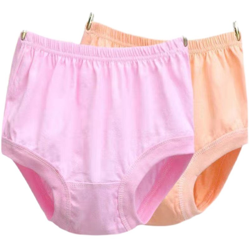 中老年纯棉纯色短裤女妈妈优质抗菌高腰大码舒适透气款全棉内衣裤,淘宝优惠券,粉丝福利购,淘宝优惠卷