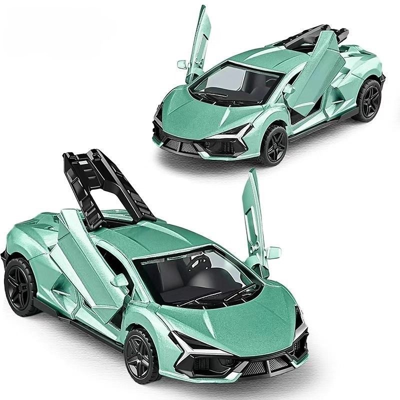 兰博基尼新大牛仿真跑车儿童玩具收藏模型车回力滑行汽车男孩礼物,淘宝优惠券,粉丝福利购,淘宝优惠卷