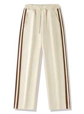 Men's sports and casual straight-leg sweatpants 运动休闲长裤