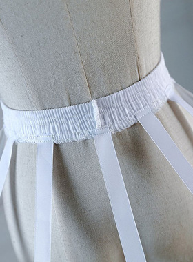 裙撑鱼骨五圈lolita婚纱礼服内衬