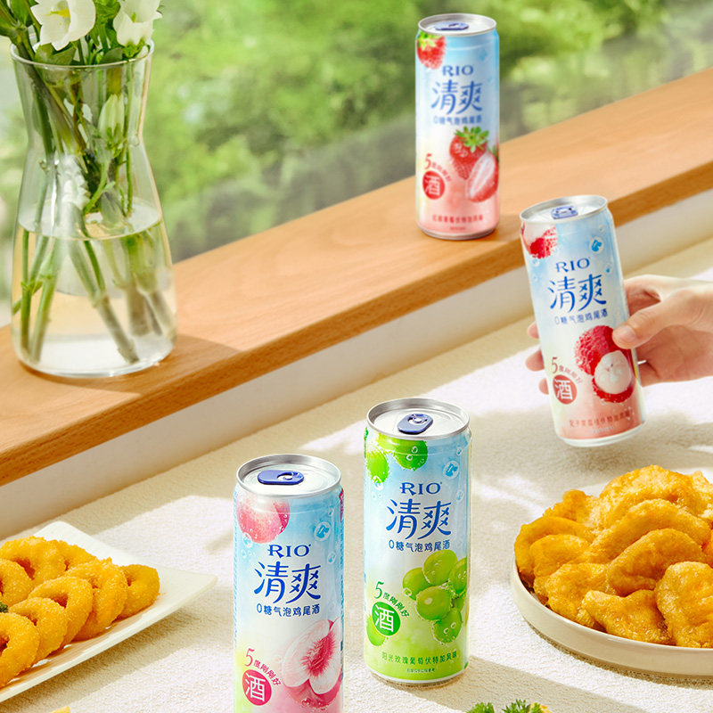 新年礼盒送礼RIO锐澳微醺清爽强爽全家福礼盒330ml*12罐鸡尾酒