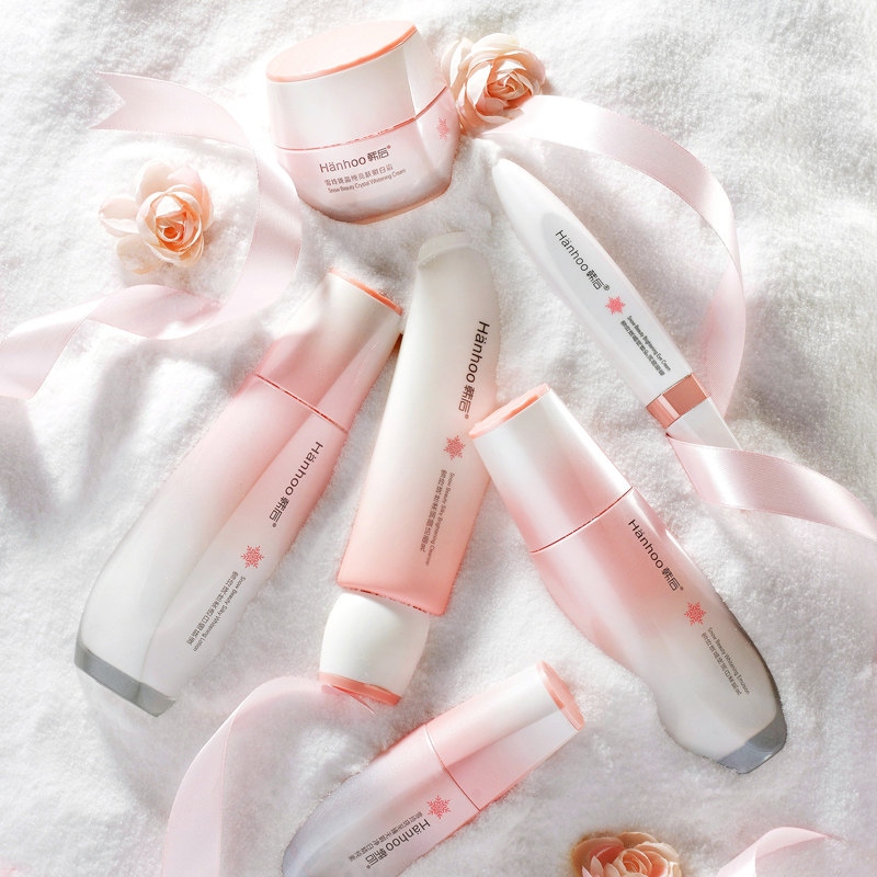 韩后旗舰店官网正品雪玲珑套装补水 千芸化妆品面部护理套装