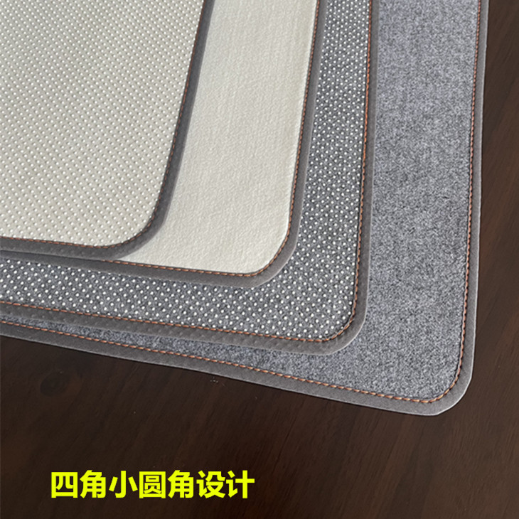 羊毛毡防滑毛毡垫书法写毛笔字垫子书画毡国画绘画桌垫灰色白定做 - 图2