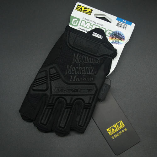 美国Mechanix Wear技师男士半指手套m-pact户外抗冲击铠甲半指 - 图1