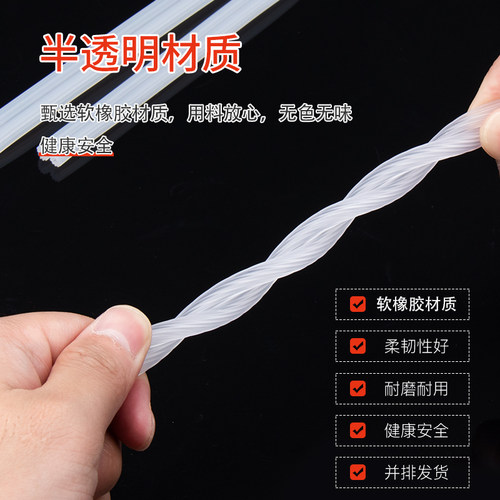 勤阳纱窗压纱条窗纱网胶条铝合金沙窗条压条塑钢窗户皮条嵌条配件 - 图1