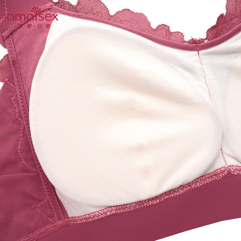 艾梦忆思侧收聚拢文胸抗菌宽天使杯 艾梦忆思文胸
