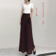 Summer ແບບໃຫມ່ແບບຈີນໃຫມ່ jacquard culottes ຂາກວ້າງສໍາລັບແມ່ຍິງ