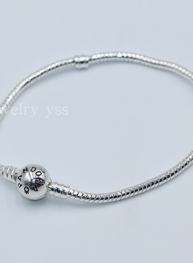 潘家新款圆头手链Moments光滑细基础链 简约设计手串 串珠女