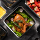 316 Food Grade Frozen Sealed Student Bento Lunch Box
