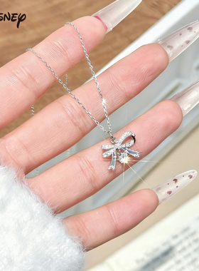 迪士尼高级爱心轻奢锁骨链