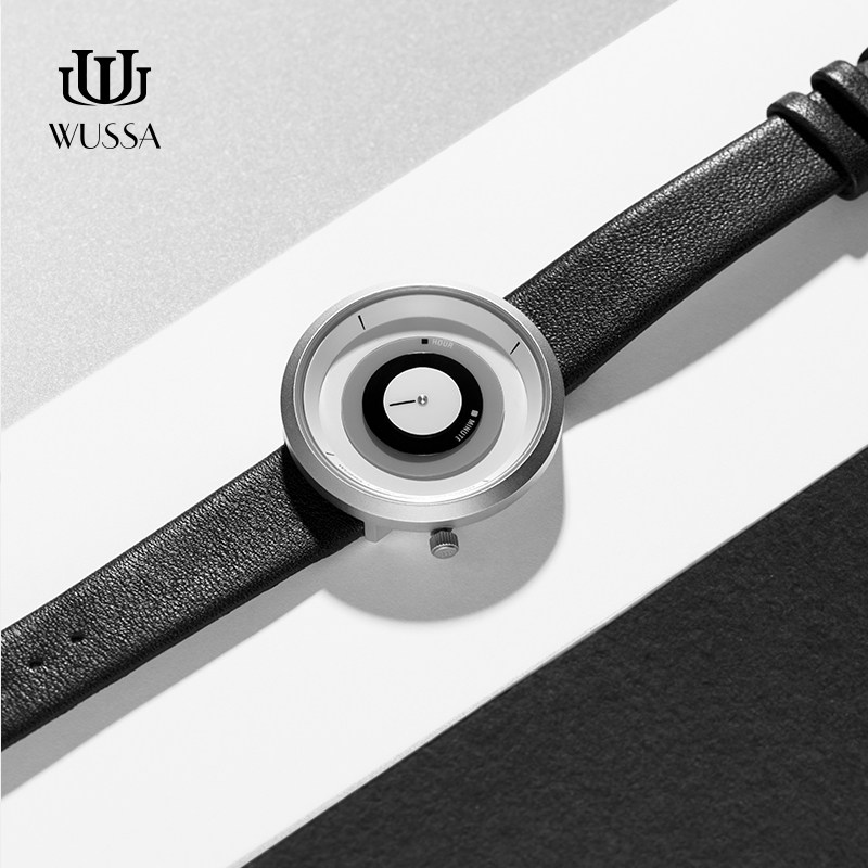 wussa舞时女礼物送男女朋友防水 wussa国产腕表