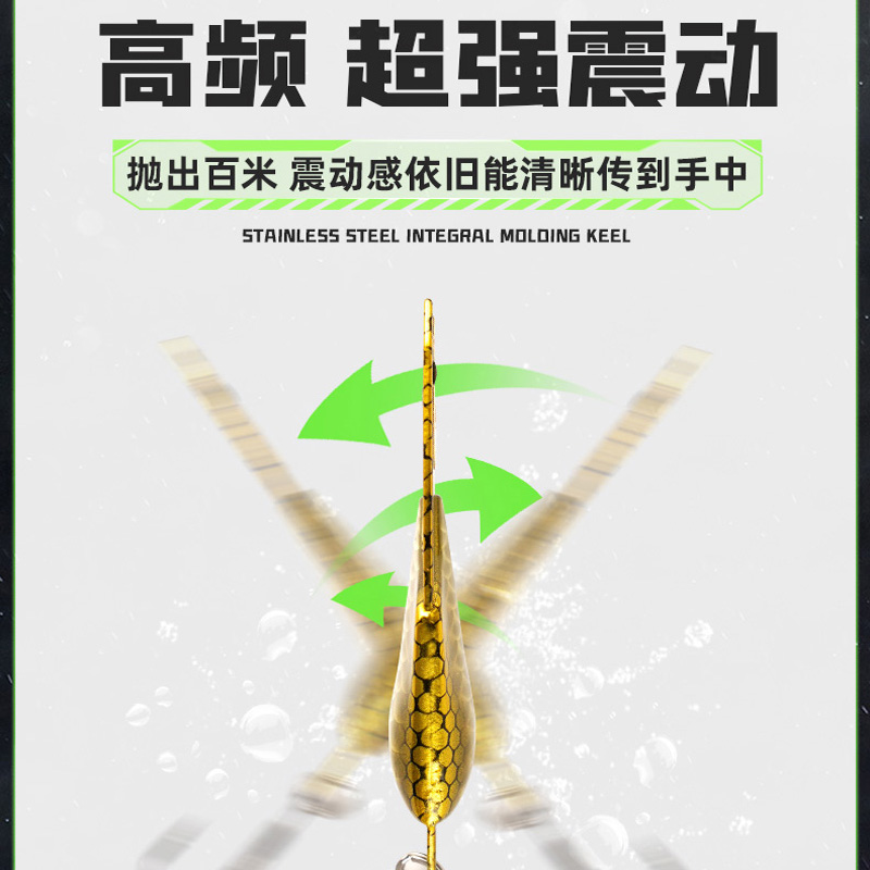 浪秦浪牛铁板路亚饵远投直立泳姿放牛哥震动跳底平收VIB翘嘴饵 - 图2