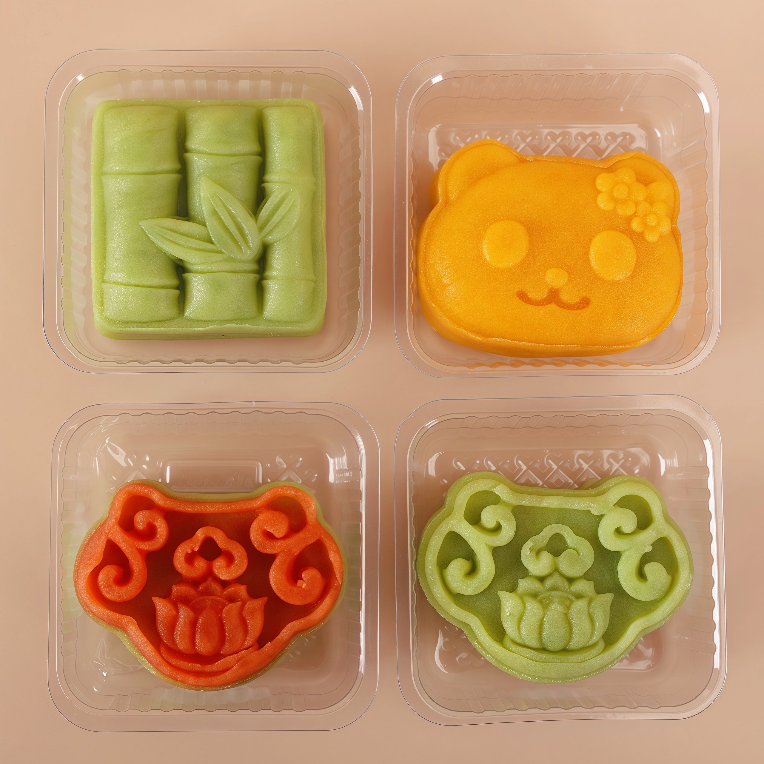 25-30g迷你手工月饼绿豆糕点凤梨酥曲奇饼干透明内托小号方托底托,淘宝优惠券,粉丝福利购,淘宝优惠卷