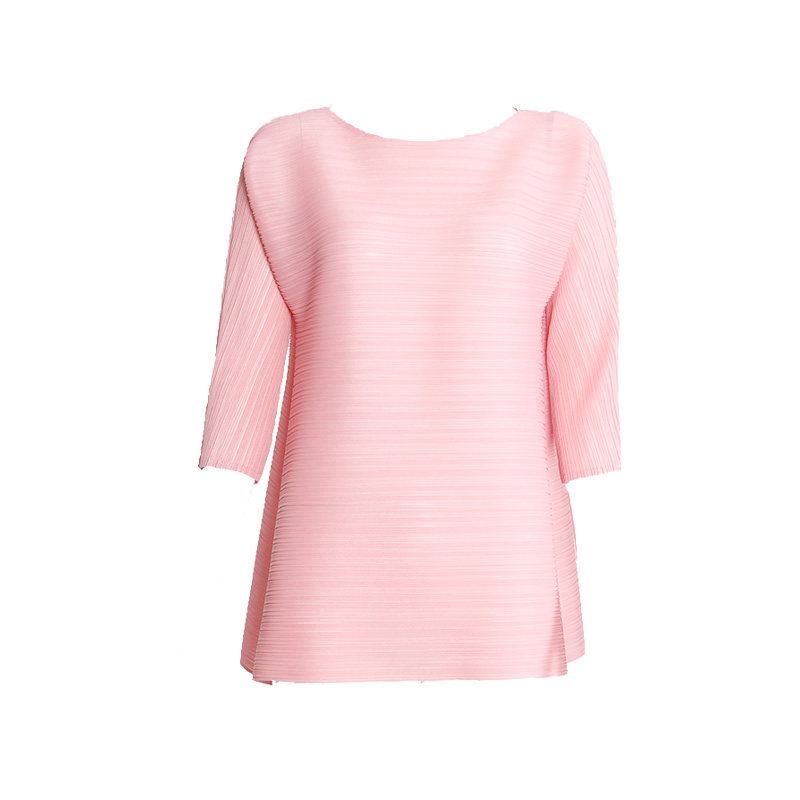 三宅褶皱大码2020新款孕妇可穿百搭 janetwear连衣裙