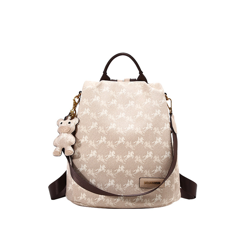 MackJhosel官网复古印花大容量双肩包包女2025新款高级感旅行背包,淘宝优惠券,粉丝福利购,淘宝优惠卷