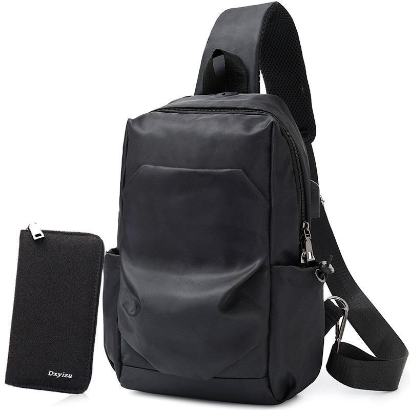 新款胸包男士韩版潮牌男包邮差包 精优汇 箱包店男士包袋