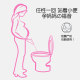 It's hard to squat when the month is too old! Prepare for a caesarean section and urination