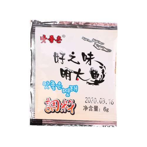 明太鱼调料包好之味明太鱼干蘸料包延边朝鲜族特产酸甜辣味小包装 - 图3