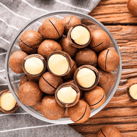 Bean Bear Macadamia Nuts Creamy Dried Nuts Original Nuts Bulk Weighed Snacks Wholesale