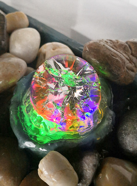 流水增氧瀑布装饰摆件