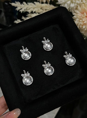 天然玻璃种水沫玉蝴蝶纯银项链