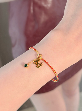 马年太岁本命年红绳太岁手链