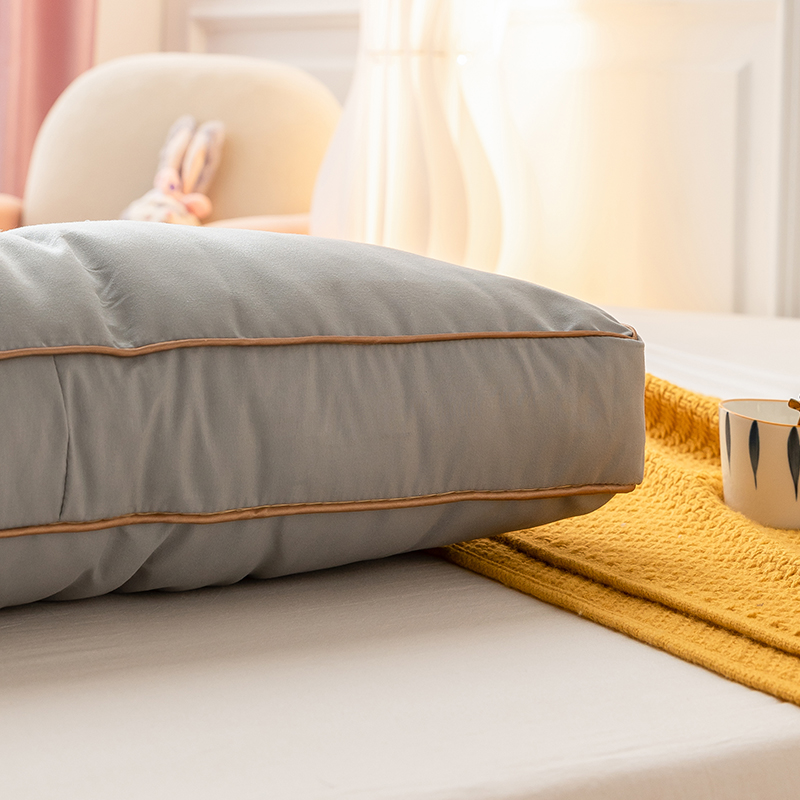 宿舍床头靠垫护腰大靠背升级加高防撞软包客厅沙发飘窗靠枕绑带款 - 图2