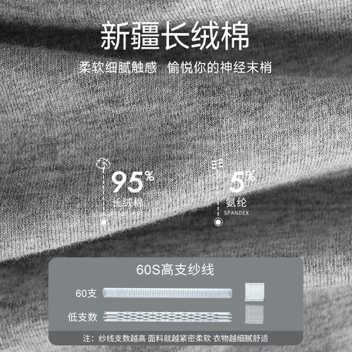 七匹狼男士内裤男生纯棉四角短裤高档名牌透气平角裤男款2026新款 - 图0