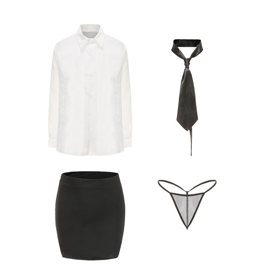 纯欲套装床上性感暴露女装尤物qqny大码情感趣味内衣成人情调制服