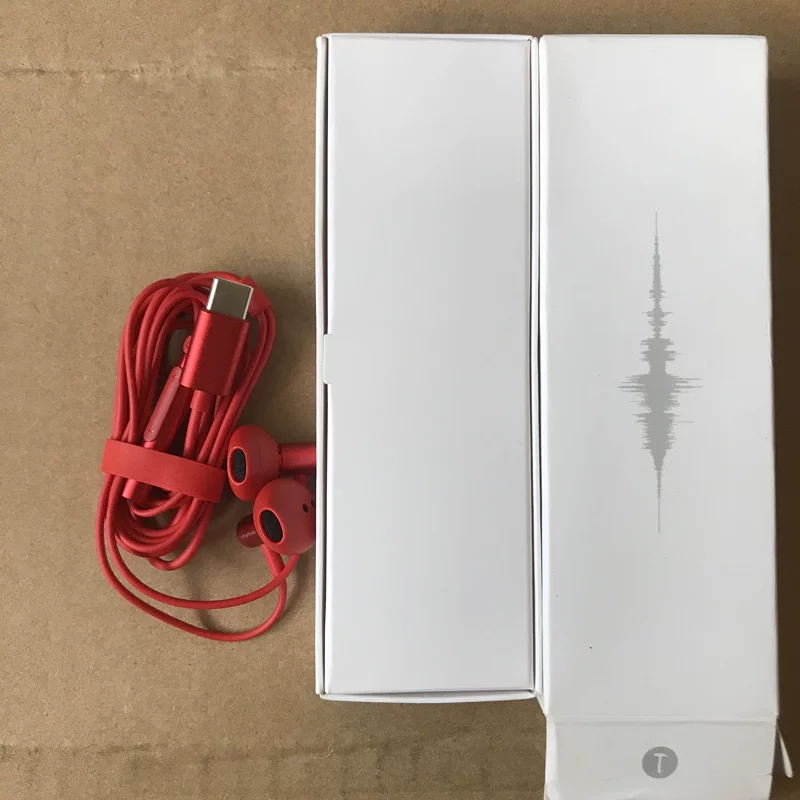 Гарнитура полуляминная наушники типа С С102 Heartbeat Edition с двумя половинами внутри уха (Hammer (Smartisan) S10)