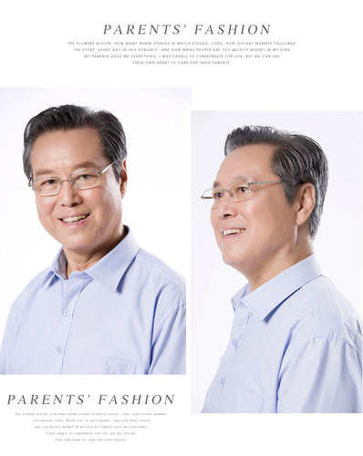 年轻态防蓝光老花眼镜舒适高档男银白半框树脂高清防疲劳150200度 - 图1