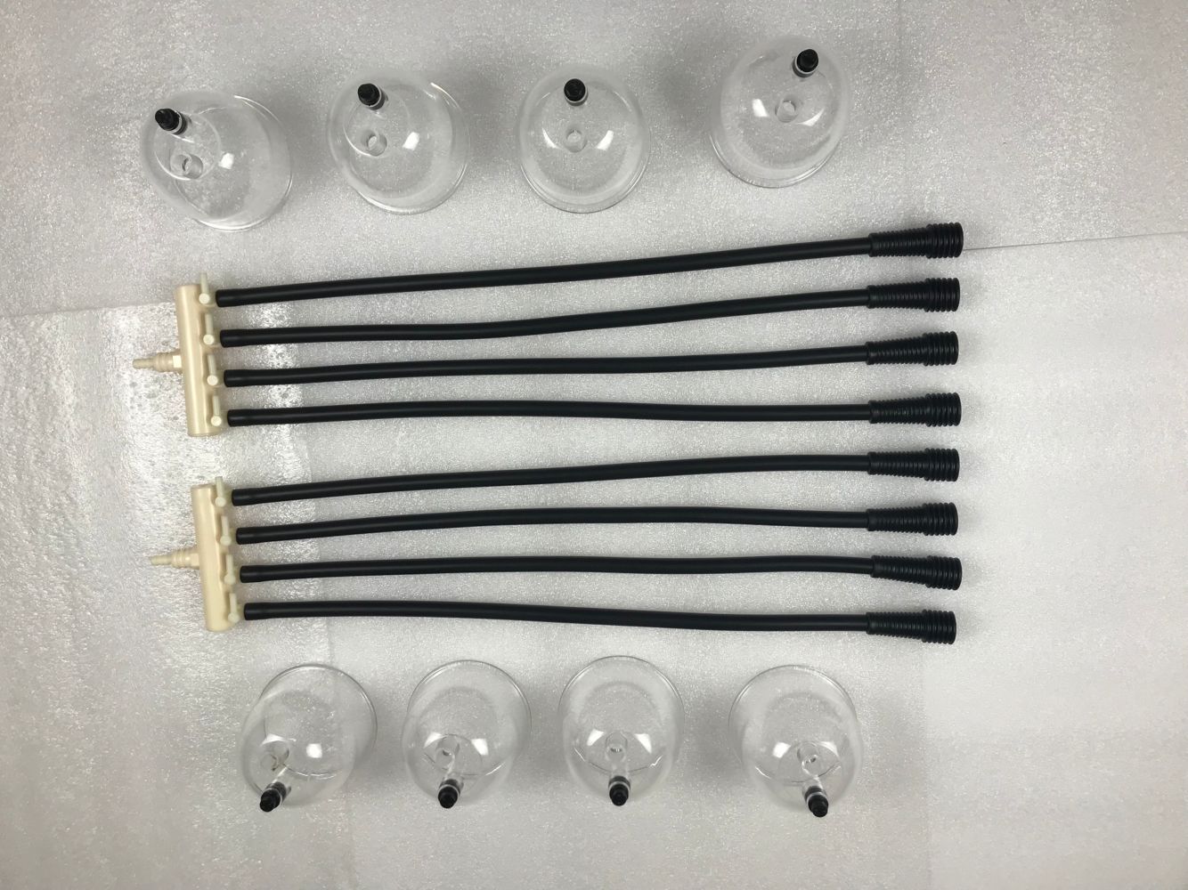 碧波家庭配件养生仪器分流阀拔罐杯四六通开关阀门长短软管调压阀 - 图1