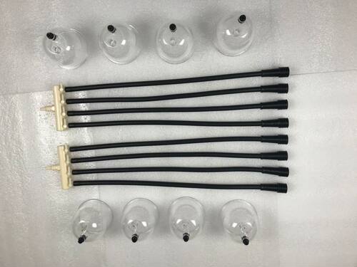 碧波家庭配件养生仪器分流阀拔罐杯四六通开关阀门长短软管调压阀 - 图1