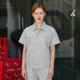 Летний износостойкий дышащий комбинезон, короткий рукав